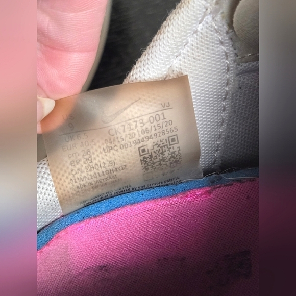 Women's Nike Air Max Up Sneakers Crimson Pink Blast, Size 9 - Picture 5 of 6